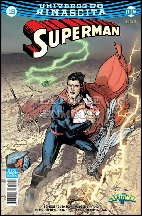 SUPERMAN # 131 - SUPERMAN 16 - RINASCITA